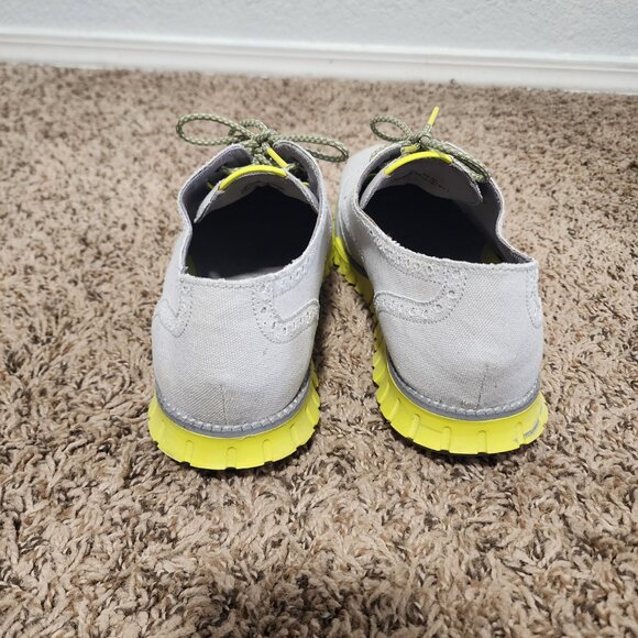 Men's Cole Haan Zerogrand Oxford Size 10 Gray Casual Lightweight - Picture 2 of 8